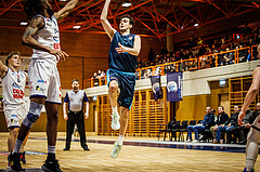 Basketball, win2day Basketball Superliga 2022/23, Grunddurchgang Runde 18, BBC Nord Dragonz, Vienna DC Timberwolves, Paul Rotter (66)