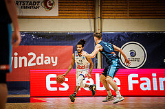 Basketball, win2day Basketball Superliga 2022/23, Grunddurchgang Runde 18, BBC Nord Dragonz, Vienna DC Timberwolves, Kyran Jordan Mc Clure (13)