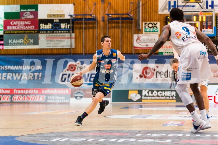 Basketball, ABL 2016/17, Grunddurchgang 26.Runde, Oberwart Gunners, Kapfenberg Bulls, Bogic Vujosevic (5)