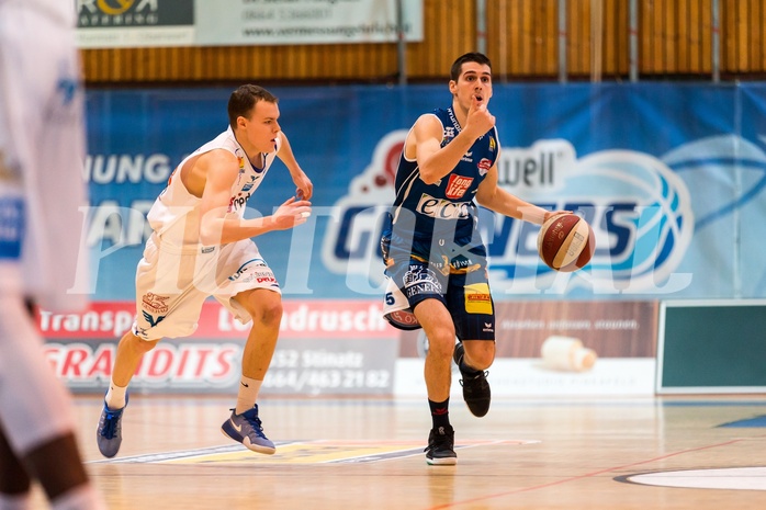 Basketball, ABL 2016/17, Grunddurchgang 26.Runde, Oberwart Gunners, Kapfenberg Bulls, Bogic Vujosevic (5)