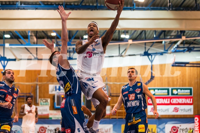 Basketball, ABL 2016/17, Grunddurchgang 26.Runde, Oberwart Gunners, Kapfenberg Bulls, Derek Jackson Jr. (6)