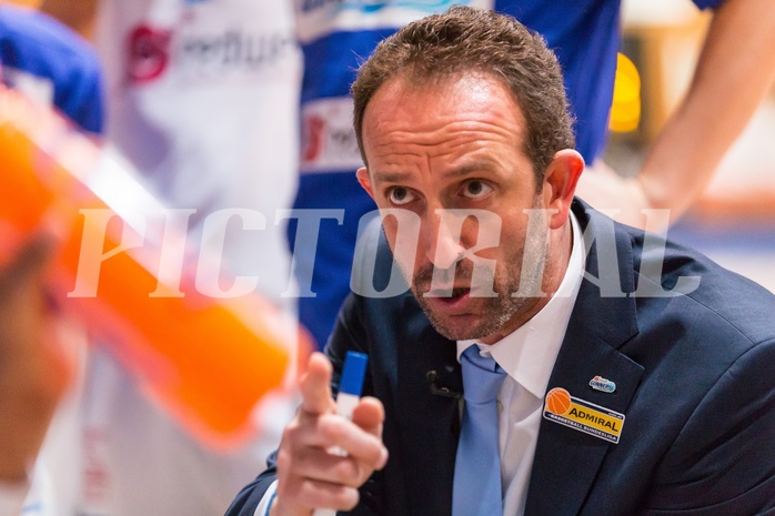 Basketball, ABL 2016/17, Grunddurchgang 26.Runde, Oberwart Gunners, Kapfenberg Bulls, Chris Chougaz (Coach)