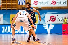 Basketball, ABL 2016/17, Grunddurchgang 26.Runde, Oberwart Gunners, Kapfenberg Bulls, Armin Woschank (16), Sebastian Käferle (7)