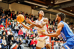 Basketball, Basketball Austria Cup 2023/24, Viertelfinale, Traiskirchen Lions, SKN St. Pölten, Demarcus Demonia (4)