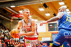 Basketball, Basketball Austria Cup 2023/24, Viertelfinale, Traiskirchen Lions, SKN St. Pölten, Edgars Lasenbergs (25)