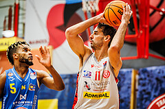Basketball, Basketball Austria Cup 2023/24, Viertelfinale, Traiskirchen Lions, SKN St. Pölten, Fabricio Vay (11)