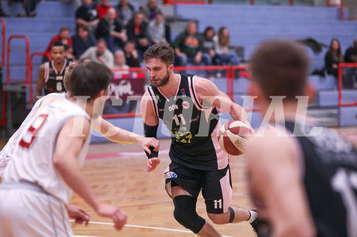 Basketball Basketball Superliga 2019/20, Grunddurchgang 15.Runde Runde Traiskirchen Lions  vs. Flyers Wels
