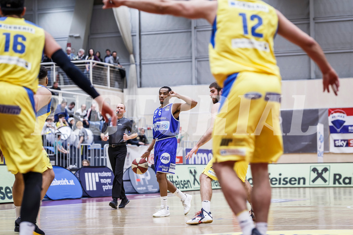 Basketball, Admiral Basketball Superliga 2019/20, Grunddurchgang 15.Runde, SKN St. Pölten Basketball, Oberwart Gunners, Lawrence Alexander (6)