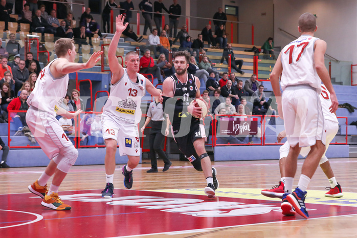 Basketball Basketball Superliga 2019/20, Grunddurchgang 15.Runde Runde Traiskirchen Lions  vs. Flyers Wels
