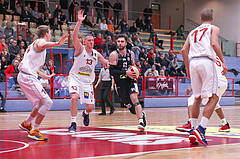 Basketball Basketball Superliga 2019/20, Grunddurchgang 15.Runde Runde Traiskirchen Lions  vs. Flyers Wels
