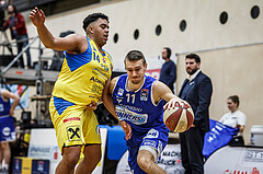 Basketball, Admiral Basketball Superliga 2019/20, Grunddurchgang 15.Runde, SKN St. Pölten Basketball, Oberwart Gunners, Saimon Sutt (11)