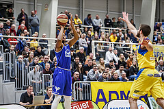 Basketball, Admiral Basketball Superliga 2019/20, Grunddurchgang 15.Runde, SKN St. Pölten Basketball, Oberwart Gunners, Orion Outerbridge (8)