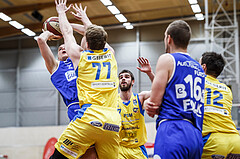 Basketball, Admiral Basketball Superliga 2019/20, Grunddurchgang 15.Runde, SKN St. Pölten Basketball, Oberwart Gunners, Sebastian Käferle (7)