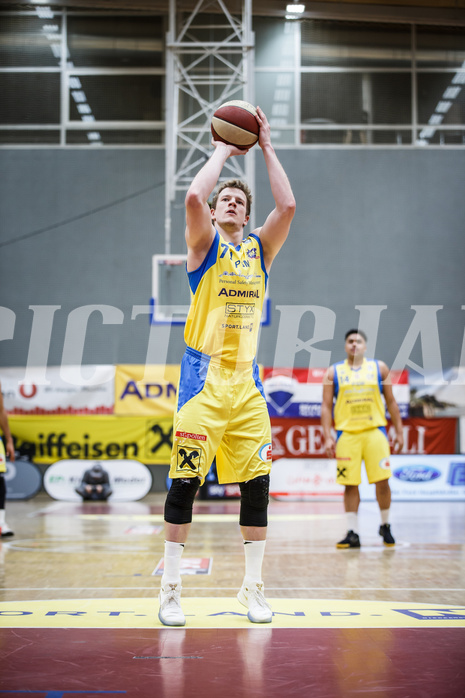 Basketball, Admiral Basketball Superliga 2019/20, Grunddurchgang 15.Runde, St. Pölten, Oberwart Gunners, Paul Koroschitz (77)