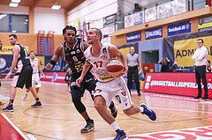 Basketball Basketball Superliga 2019/20, Grunddurchgang 15.Runde Runde Traiskirchen Lions  vs. Flyers Wels
