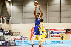 Basketball, Admiral Basketball Superliga 2019/20, Grunddurchgang 15.Runde, SKN St. Pölten Basketball, Oberwart Gunners, Orion Outerbridge (8)