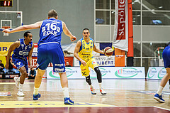 Basketball, Admiral Basketball Superliga 2019/20, Grunddurchgang 15.Runde, SKN St. Pölten Basketball, Oberwart Gunners, Philip Jalalpoor (5)