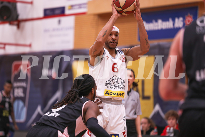 Basketball Basketball Superliga 2019/20, Grunddurchgang 15.Runde Runde Traiskirchen Lions  vs. Flyers Wels
