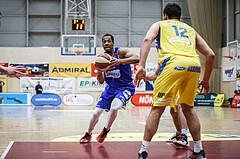 Basketball, Admiral Basketball Superliga 2019/20, Grunddurchgang 15.Runde, St. Pölten, Oberwart Gunners, Orion Outerbridge (8)