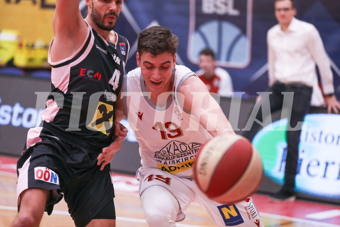 Basketball Basketball Superliga 2019/20, Grunddurchgang 15.Runde Runde Traiskirchen Lions  vs. Flyers Wels

