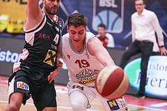 Basketball Basketball Superliga 2019/20, Grunddurchgang 15.Runde Runde Traiskirchen Lions  vs. Flyers Wels
