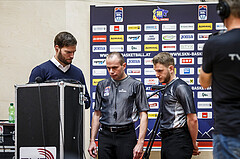 Basketball, Admiral Basketball Superliga 2019/20, Grunddurchgang 15.Runde, SKN St. Pölten Basketball, Oberwart Gunners, Referees