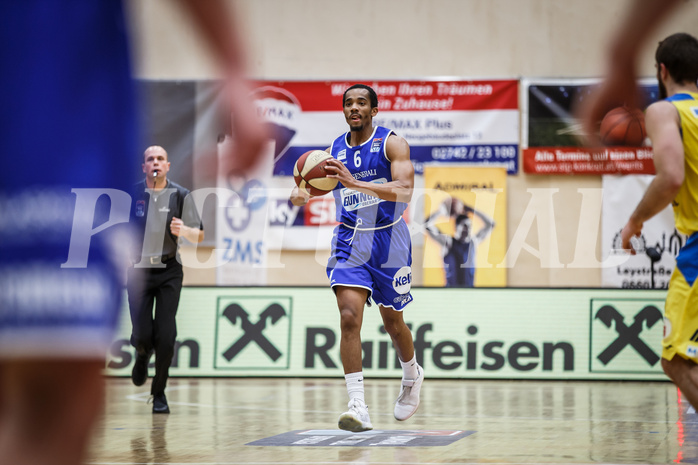 Basketball, Admiral Basketball Superliga 2019/20, Grunddurchgang 15.Runde, St. Pölten, Oberwart Gunners, Lawrence Alexander (6)