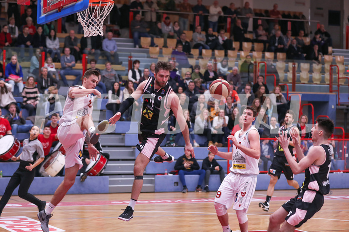 Basketball Basketball Superliga 2019/20, Grunddurchgang 15.Runde Runde Traiskirchen Lions  vs. Flyers Wels
