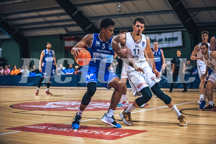 Basketball Basketball Superliga 2021/22, Grunddurchgang 5.Runde D.C. Timberwolves vs. Oberwart Gunners
