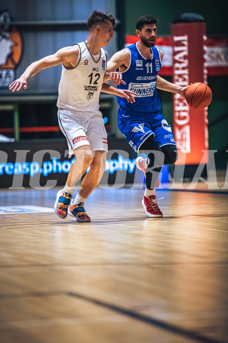 Basketball Basketball Superliga 2021/22, Grunddurchgang 5.Runde D.C. Timberwolves vs. Oberwart Gunners
