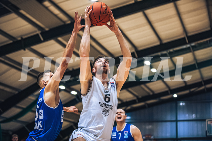 Basketball Basketball Superliga 2021/22, Grunddurchgang 5.Runde D.C. Timberwolves vs. Oberwart Gunners
