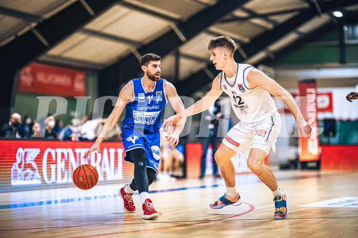 Basketball Basketball Superliga 2021/22, Grunddurchgang 5.Runde D.C. Timberwolves vs. Oberwart Gunners
