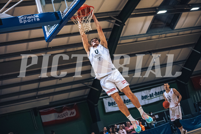 Basketball Basketball Superliga 2021/22, Grunddurchgang 5.Runde D.C. Timberwolves vs. Oberwart Gunners

