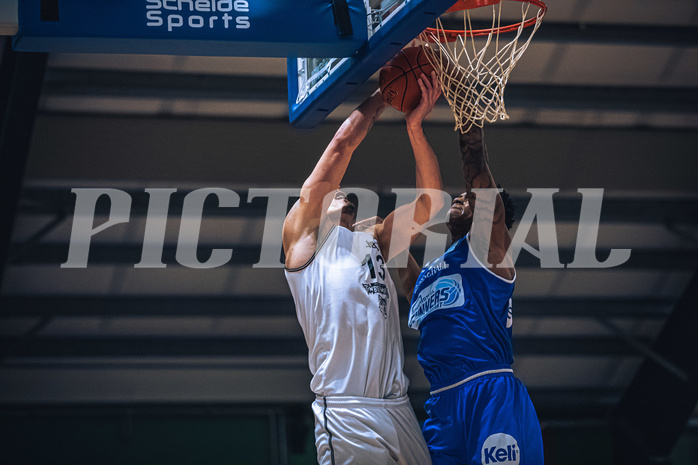 Basketball Basketball Superliga 2021/22, Grunddurchgang 5.Runde D.C. Timberwolves vs. Oberwart Gunners
