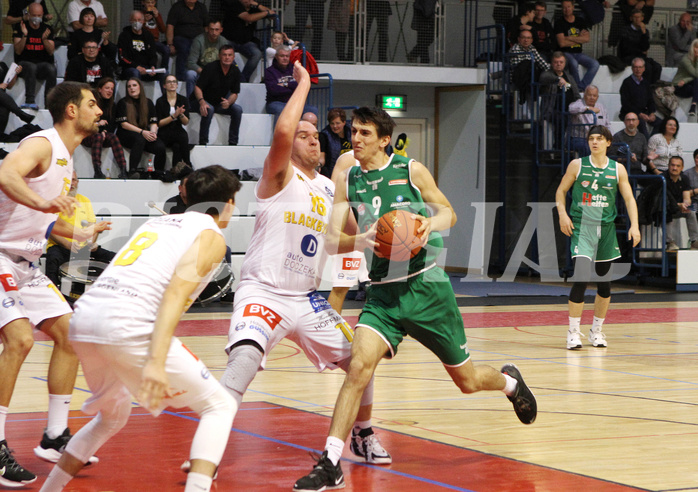 Basketball Zweite Liga 2021/22 Grunddurchgang 5.Runde  Jennersdorf Blackbirds vs Future Team Steiermark