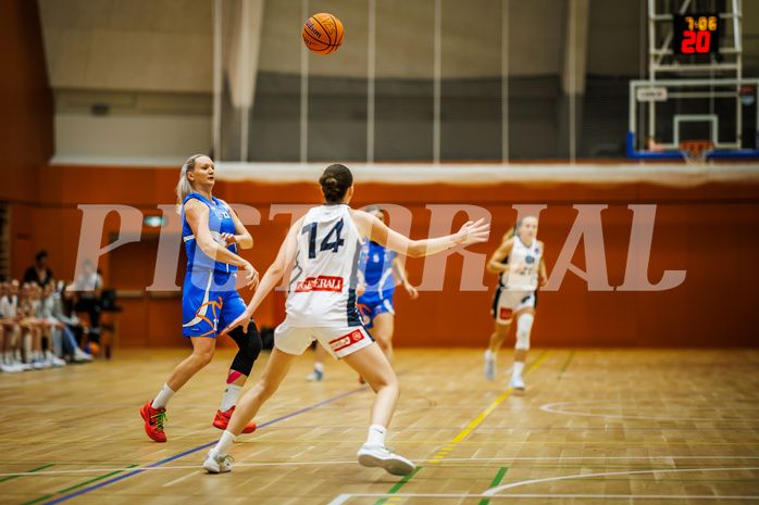 Basketball, Win2Day Basketball Damen Superliga 2023/24, Grunddurchgang 2.Runde, Vienna Timberwolves, DBB LZ OÖ, Inga Orekhova (13)