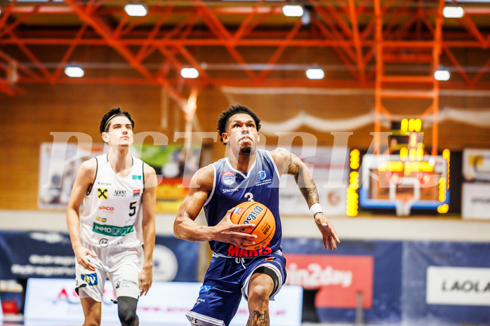 Basketball, win2day Basketball Superliga 2024/25, Grunddurchgang Runde 2, BBC Nord Dragonz, Klosterneuburg Dukes, Rayshawn Mart (3)