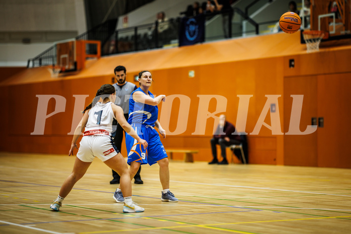 Basketball, Win2Day Basketball Damen Superliga 2023/24, Grunddurchgang 2.Runde, Vienna Timberwolves, DBB LZ OÖ, Eva Pichler (9)