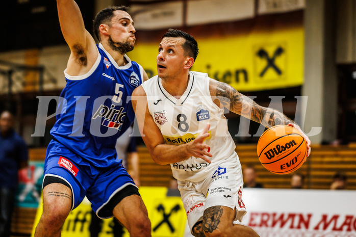 Basketball, Basketball Zweite Liga 2024/25, Grunddurchgang 2.Runde, Mattersburg Rocks, Kufstein Towers, Petar Zivkovic (8)