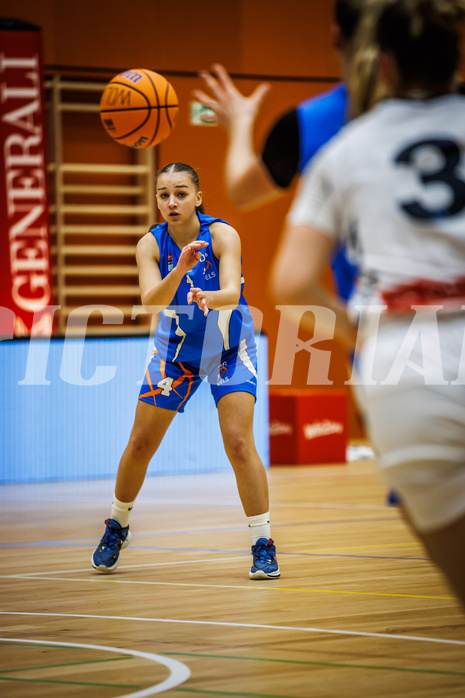 Basketball, Win2Day Basketball Damen Superliga 2023/24, Grunddurchgang 2.Runde, Vienna Timberwolves, DBB LZ OÖ, Elena Kajic (4)