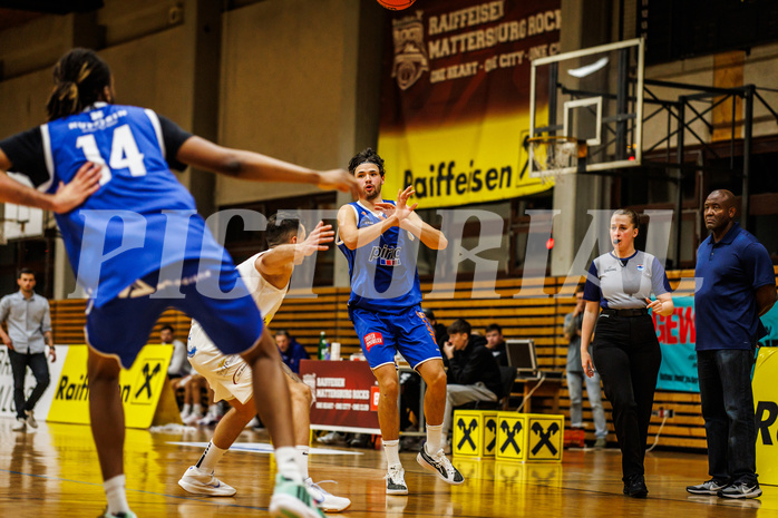 Basketball, Basketball Zweite Liga 2024/25, Grunddurchgang 2.Runde, Mattersburg Rocks, Kufstein Towers, Arthur Noba (14)