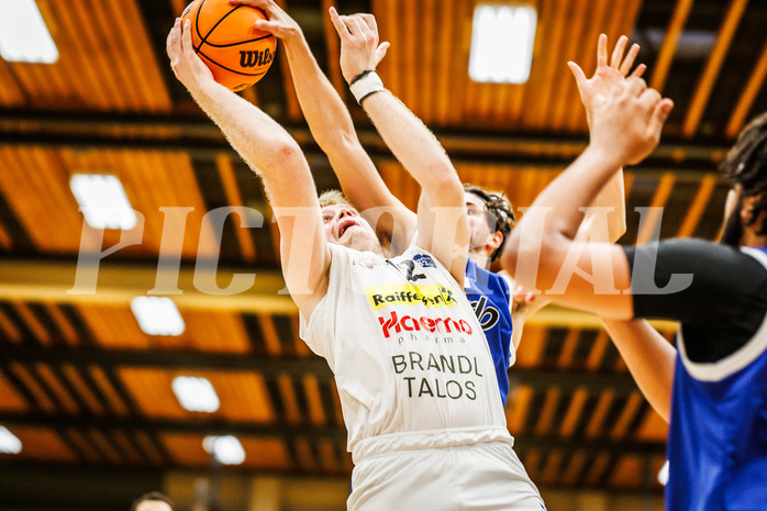 Basketball, Basketball Zweite Liga 2024/25, Grunddurchgang 2.Runde, Mattersburg Rocks, Kufstein Towers, Asdren Drew Koka (12)