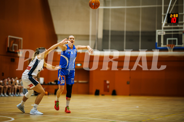 Basketball, Win2Day Basketball Damen Superliga 2023/24, Grunddurchgang 2.Runde, Vienna Timberwolves, DBB LZ OÖ, Inga Orekhova (13)