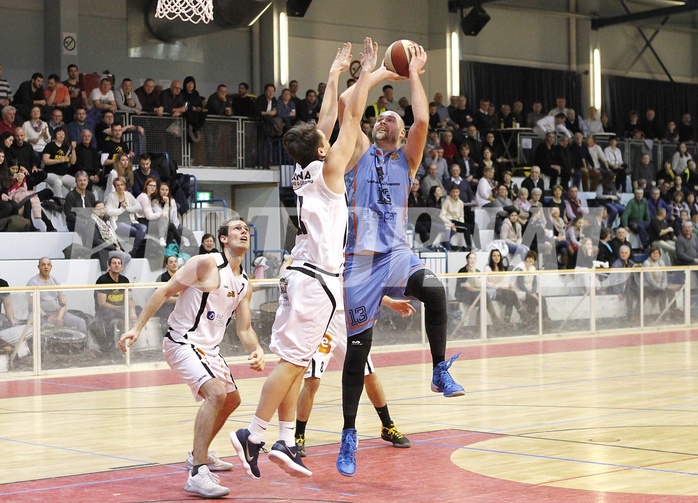 Basketball 2.Bundesliga 2017/18 Grunddurchgang 14.Runde  Jennersdorf Blackbirds vs Basket 2000 Vienna