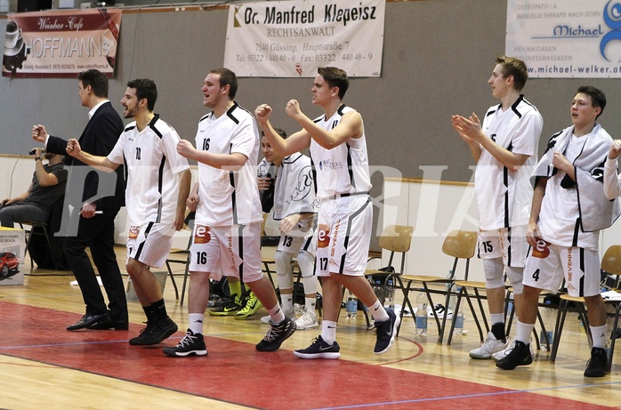 Basketball 2.Bundesliga 2017/18 Grunddurchgang 14.Runde  Jennersdorf Blackbirds vs Basket 2000 Vienna