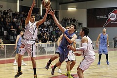 Basketball 2.Bundesliga 2017/18 Grunddurchgang 14.Runde  Jennersdorf Blackbirds vs Basket 2000 Vienna