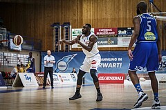 Basketball, ABL 2018/19, Grunddurchgang 35.Runde, Oberwart Gunners, Gmunden Swans, Christopher Tawiah (14)