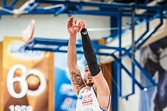 Basketball, ABL 2018/19, Grunddurchgang 35.Runde, Oberwart Gunners, Gmunden Swans, Hayden Thomas Lescault (11)