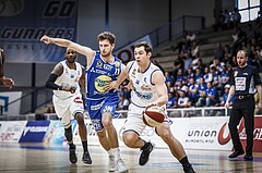 Basketball, ABL 2018/19, Grunddurchgang 35.Runde, Oberwart Gunners, Gmunden Swans, Jakob Szkutta (4)