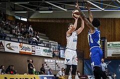 Basketball, ABL 2018/19, Grunddurchgang 35.Runde, Oberwart Gunners, Gmunden Swans, Andrius Mikutis (5)